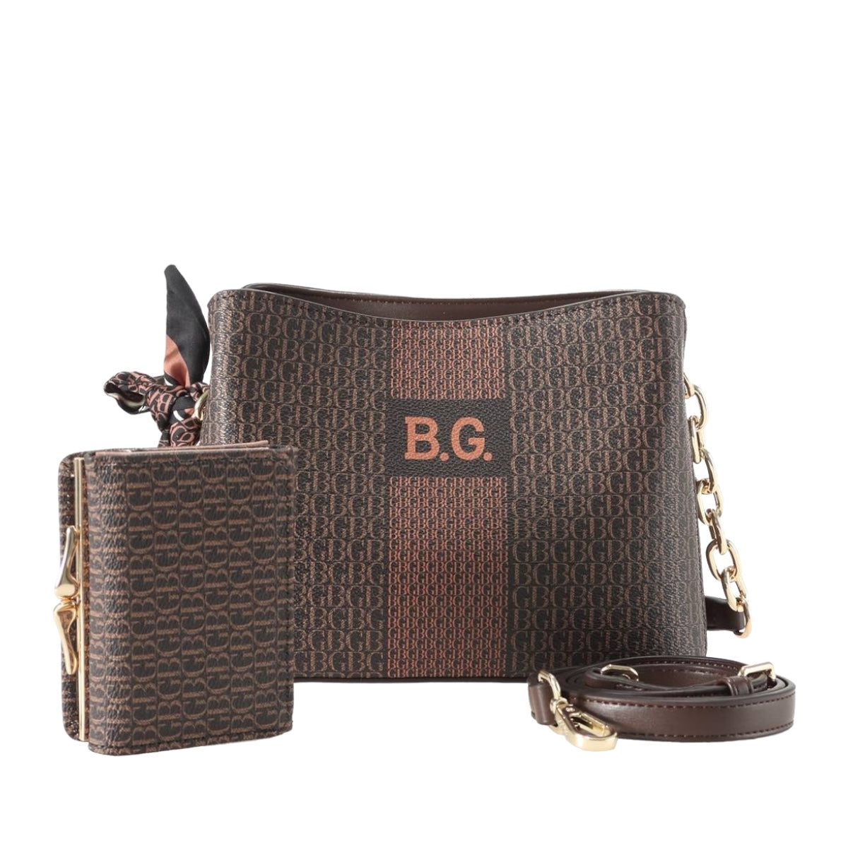 B.G. Print Elegant Shoulder bag