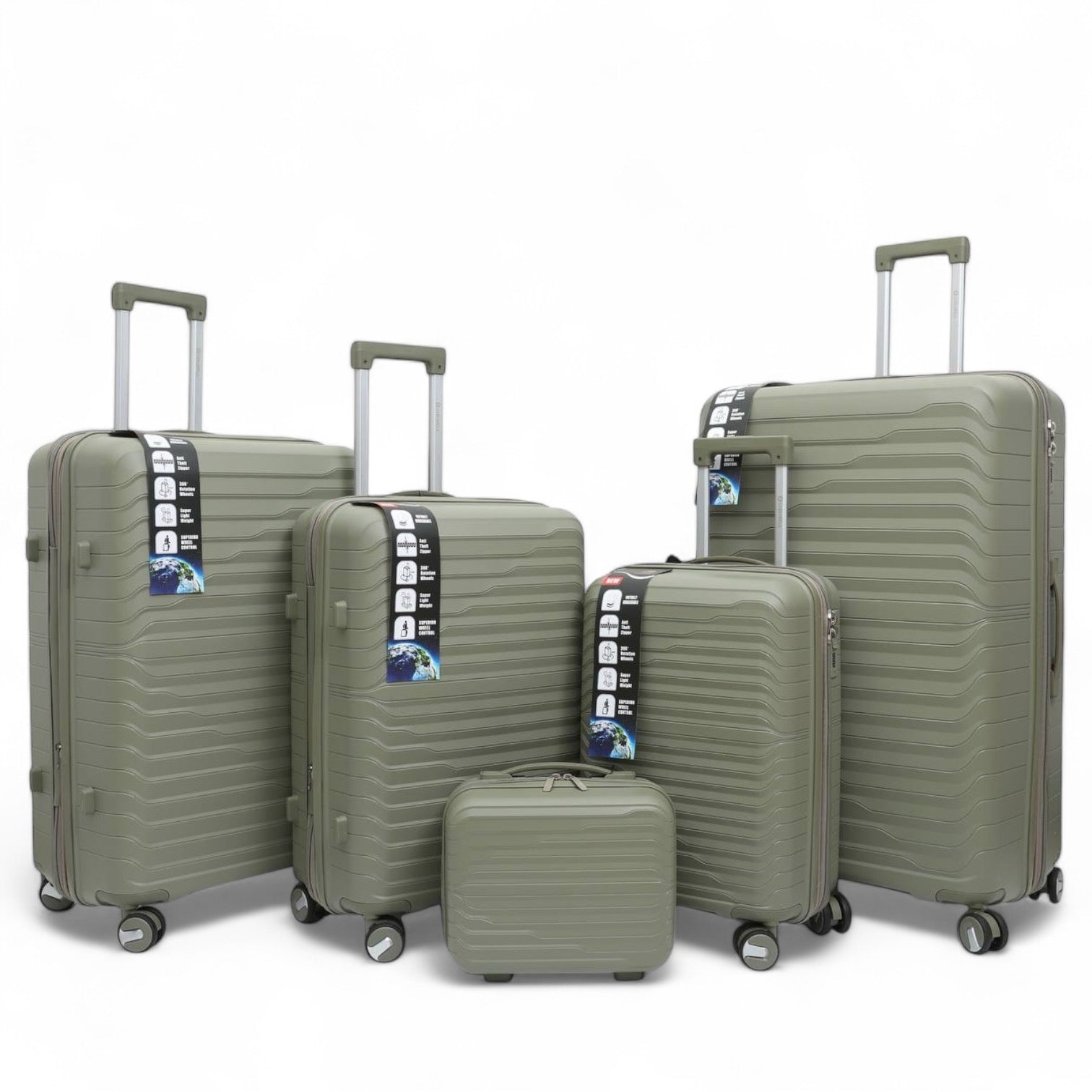 Carlsbela JetFive Rubber Series 5 Pcs Set