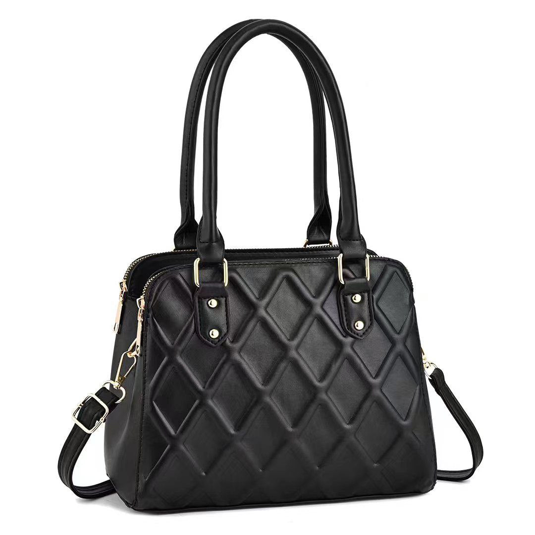 Cross Pattern Design Handbag