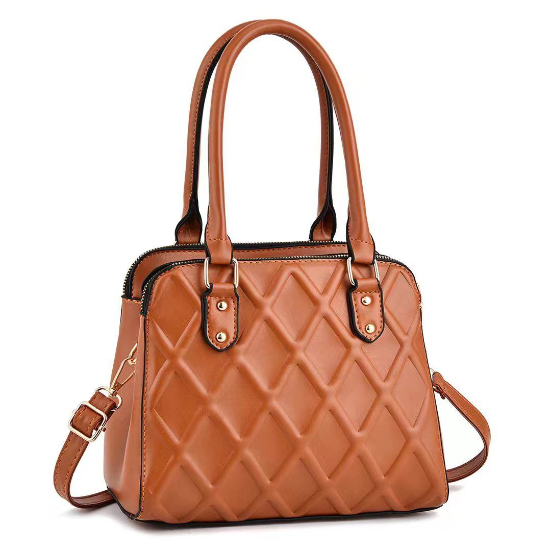 Cross Pattern Design Handbag