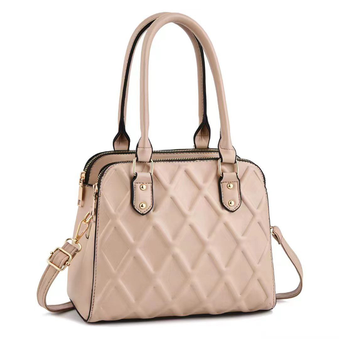 Cross Pattern Design Handbag