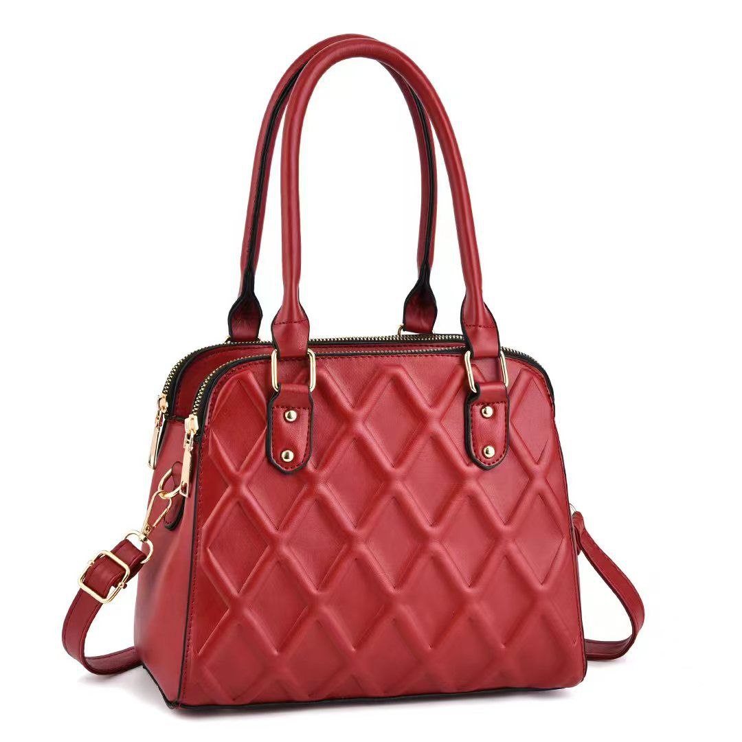 Cross Pattern Design Handbag